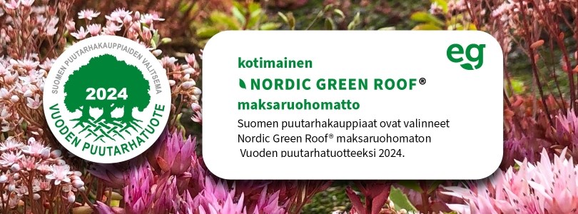Nordic Green Roof -maksaruohokatto