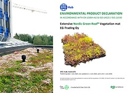 Nordic Green Roof -maksaruohokatto